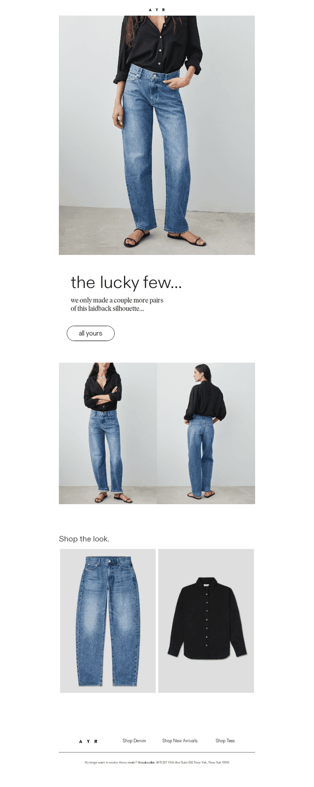 limited restock | the getup jean