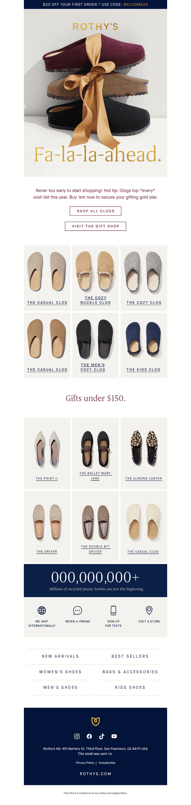 Gift tip: Just get ‘em clogs.