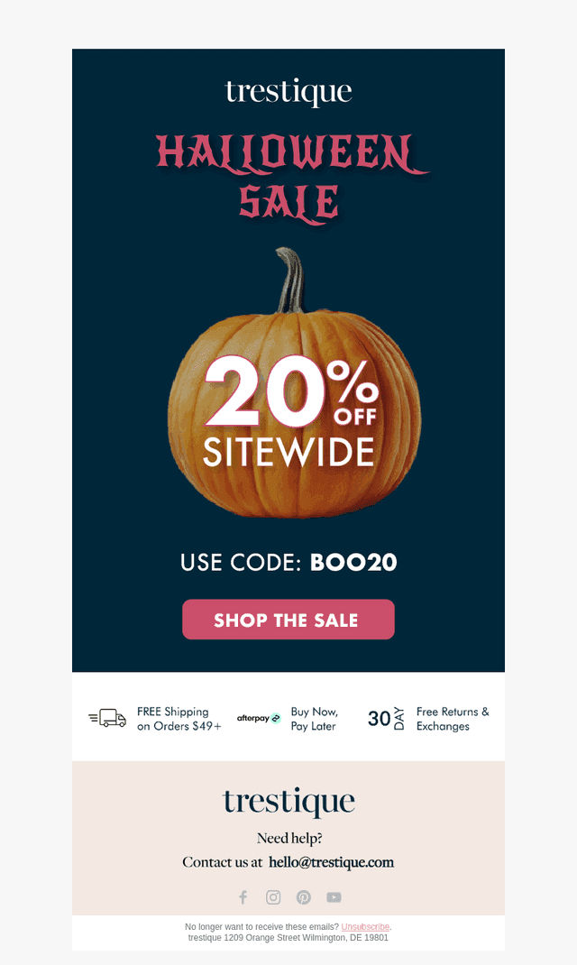 Frighteningly Good Savings Inside! 👻