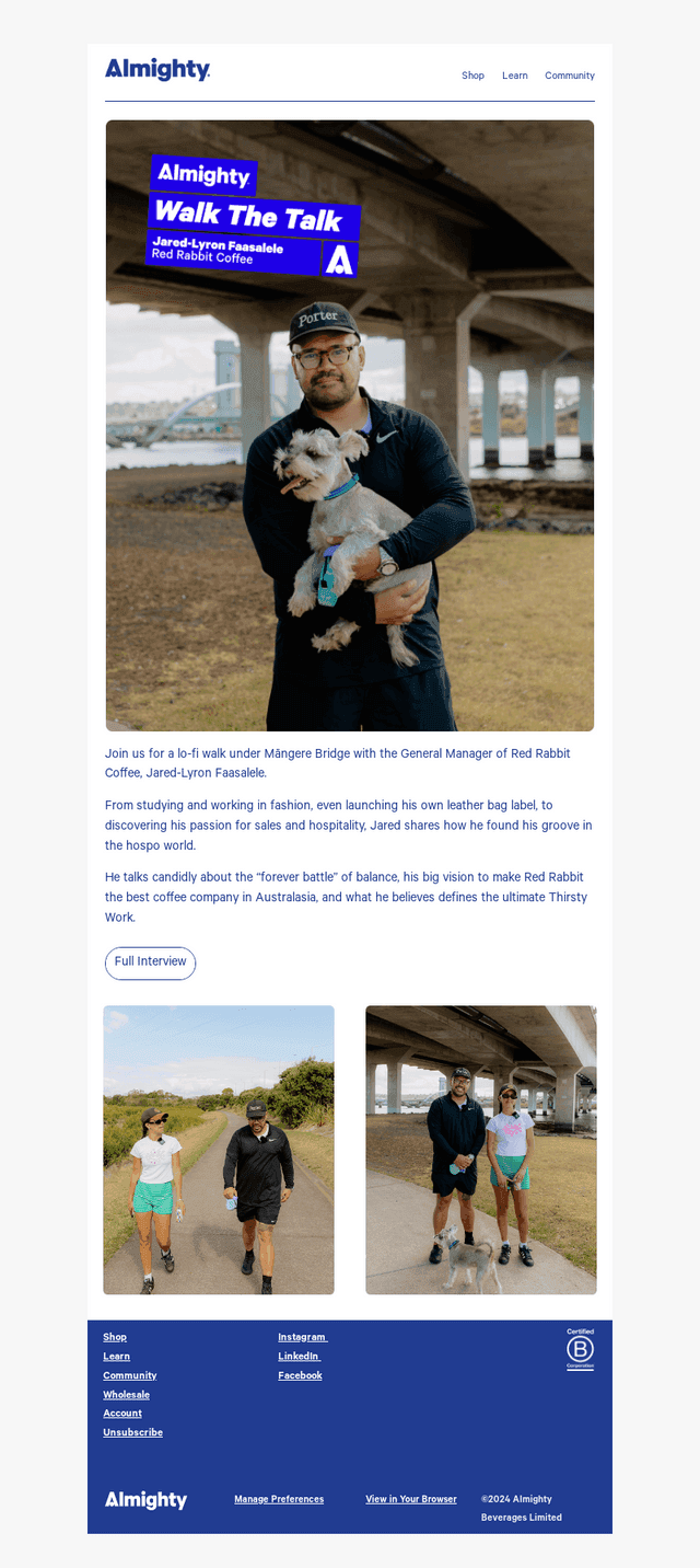 Walk The Talk With Jared-Lyron Faasalele