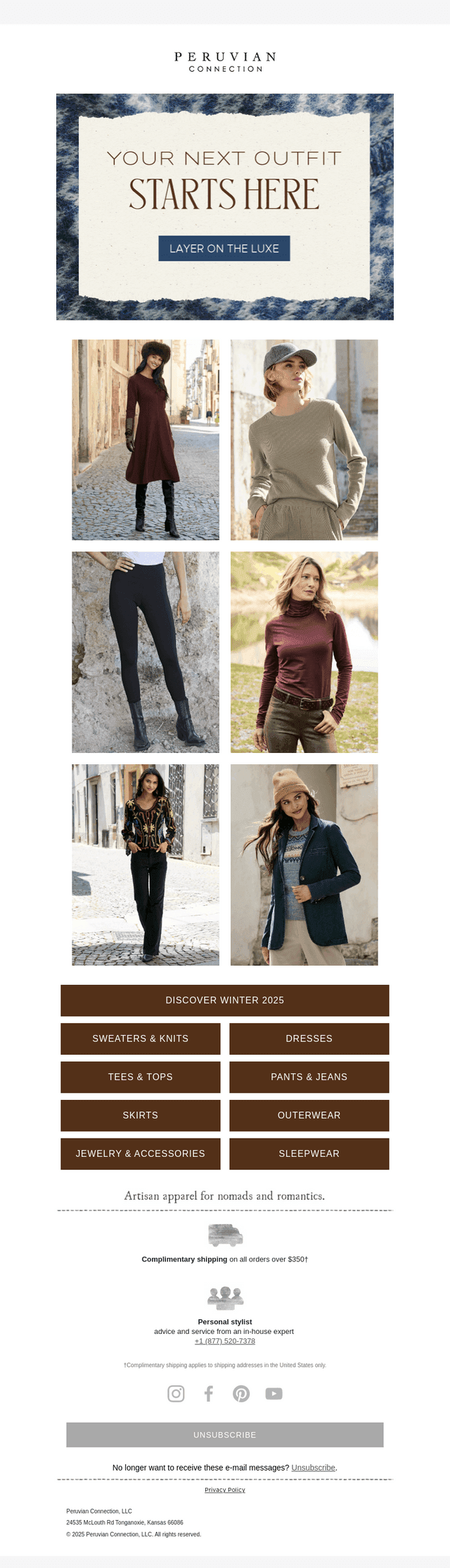 Refresh your autumn-to-winter wardrobe 🍂