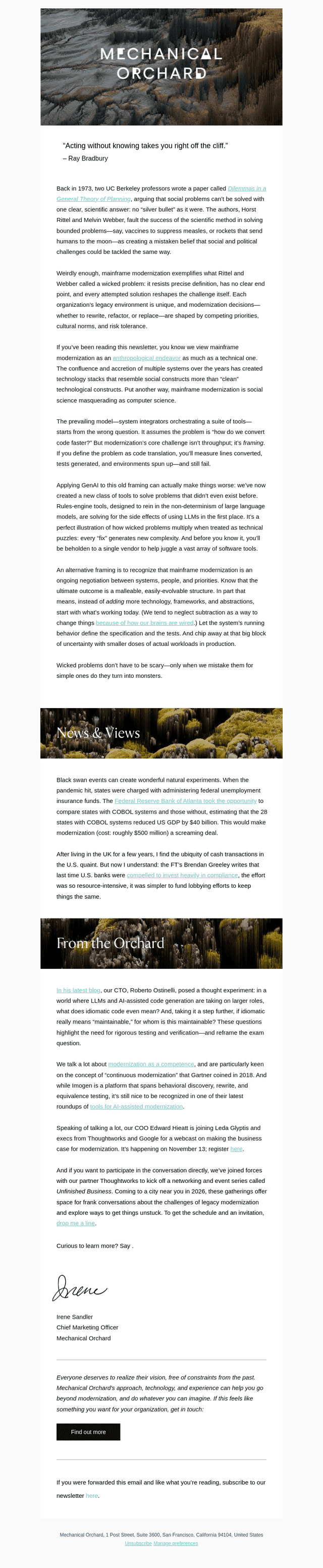 Issue 025: Something wicked this way comes