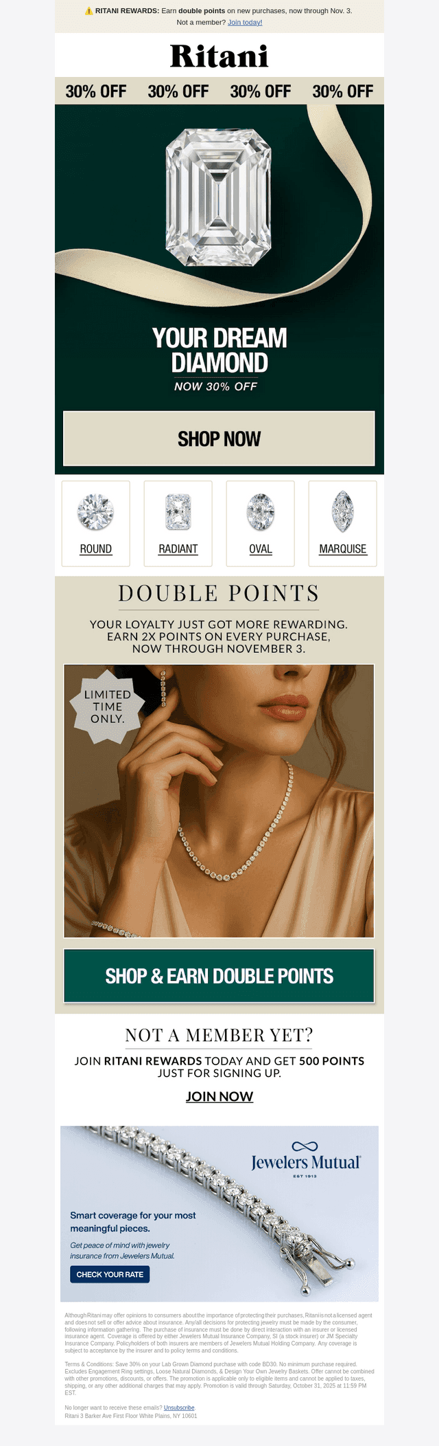 Ritani email from Thu, Oct 30, 2025