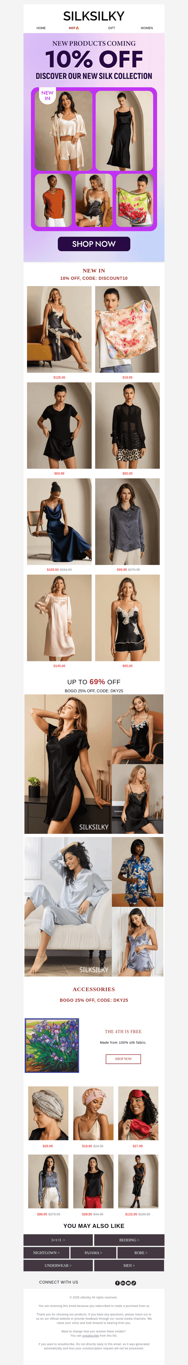 New Silk is Here! Explore the Collection🛒