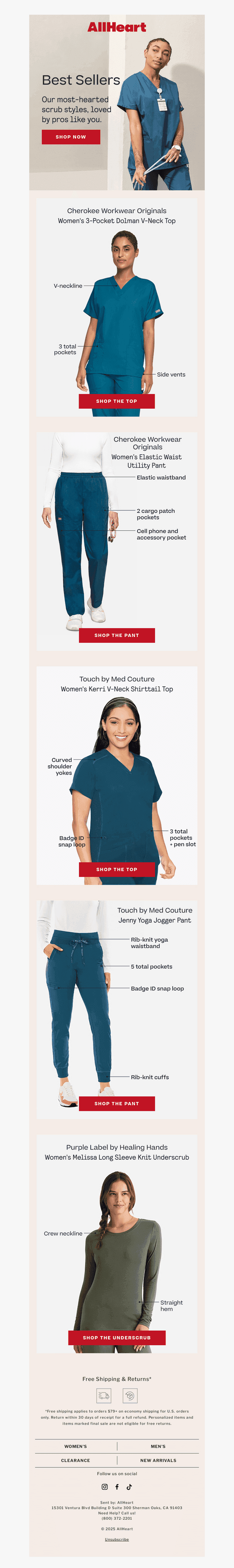 Our most-hearted scrubs 😍