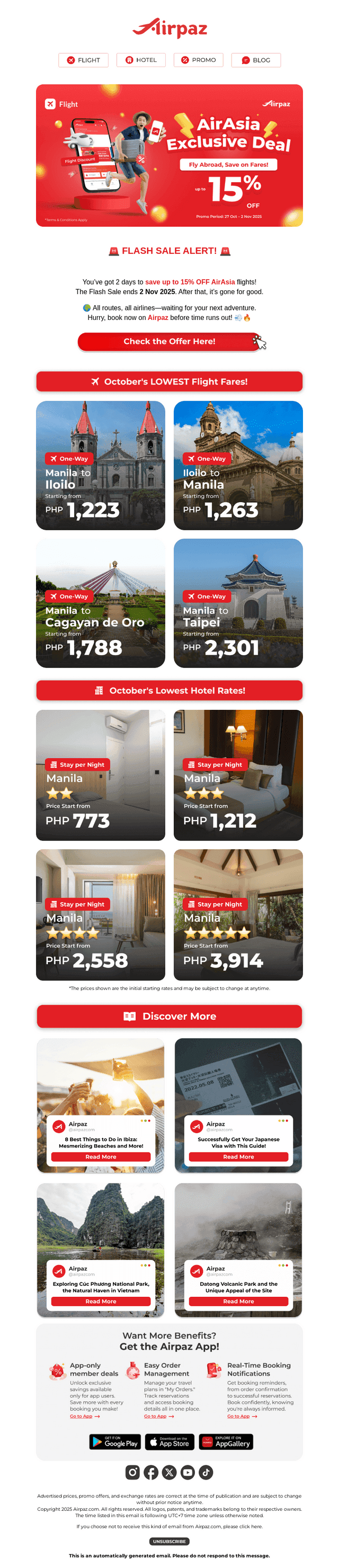 ⏰ 2 DAYS LEFT—15% OFF AirAsia!