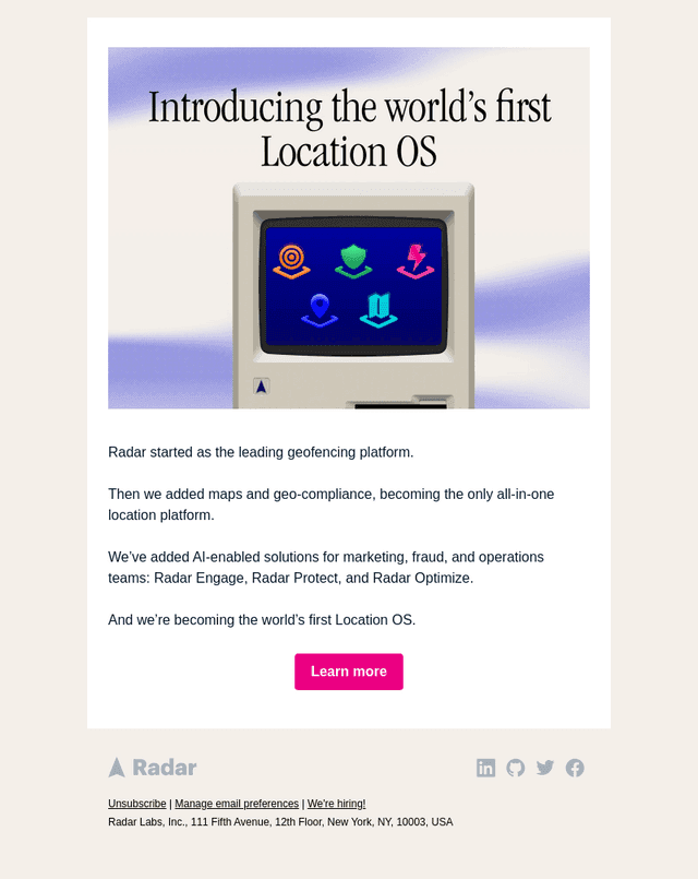 Introducing Radar Engage, Radar Protect, and Radar Optimize  🚀