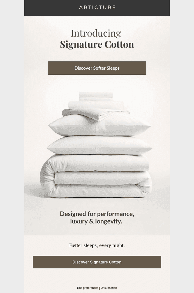 Introducing: Signature Cotton