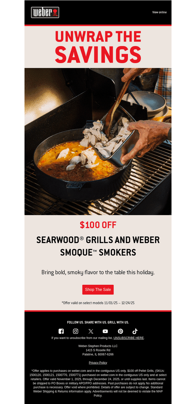 $100 Off Wood Pellet Grills! 🪵 🔥