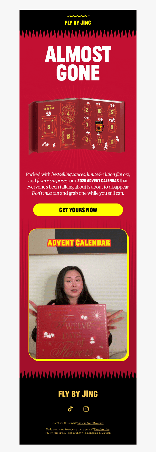 🚨 ALMOST GONE: Get your advent calendars while you can!