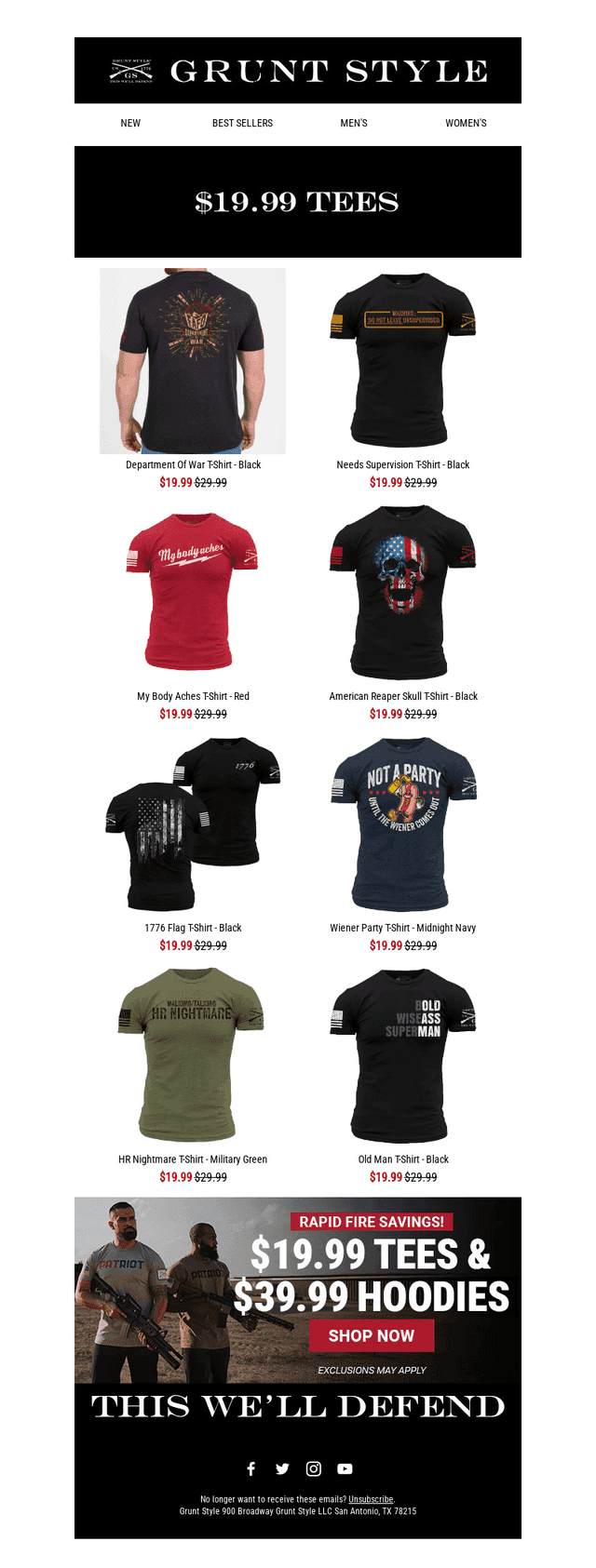 ⚠️PRICE DROP⚠️ $19.99 Tees!!