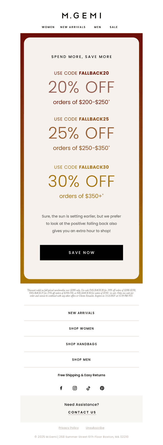 Today Only! Up to 30% Off