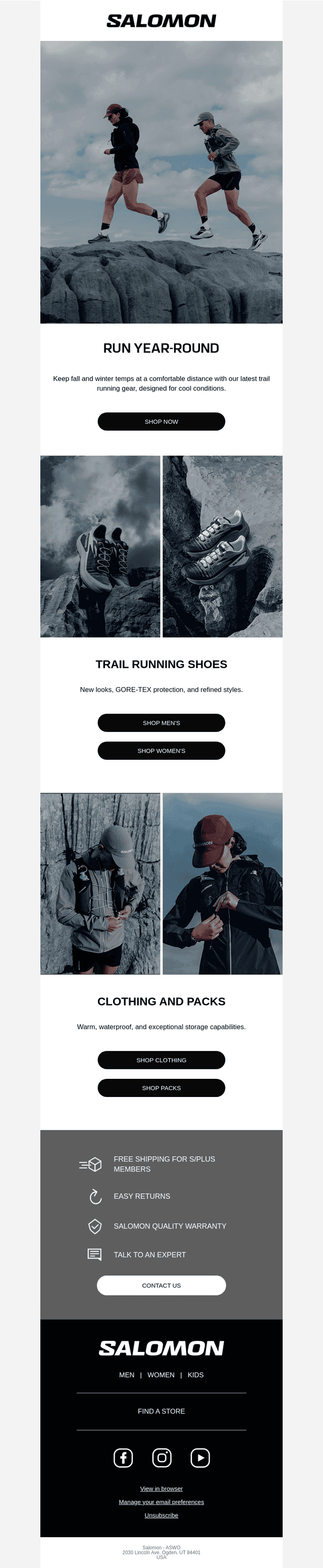 New: running gear for cool temps