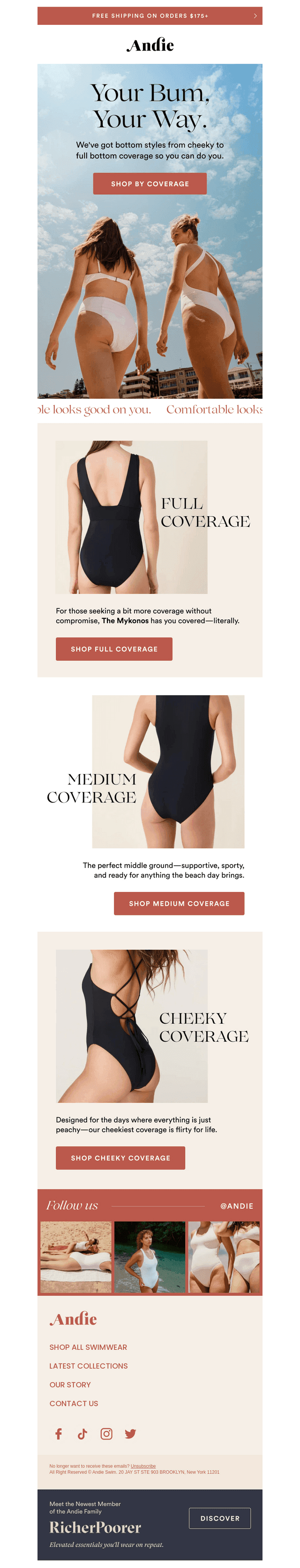 Coverage that’s juuuust right 🍑