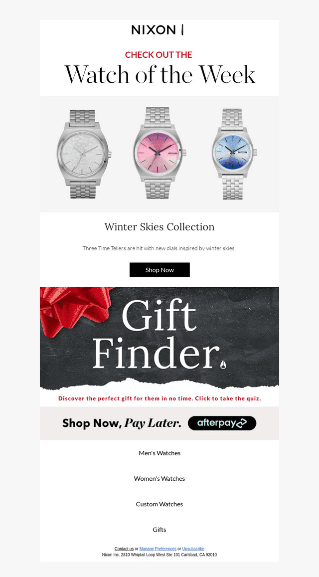 NEW: Winter Skies Collection