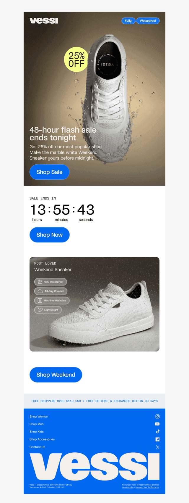 💧 Time is running out for 25% off