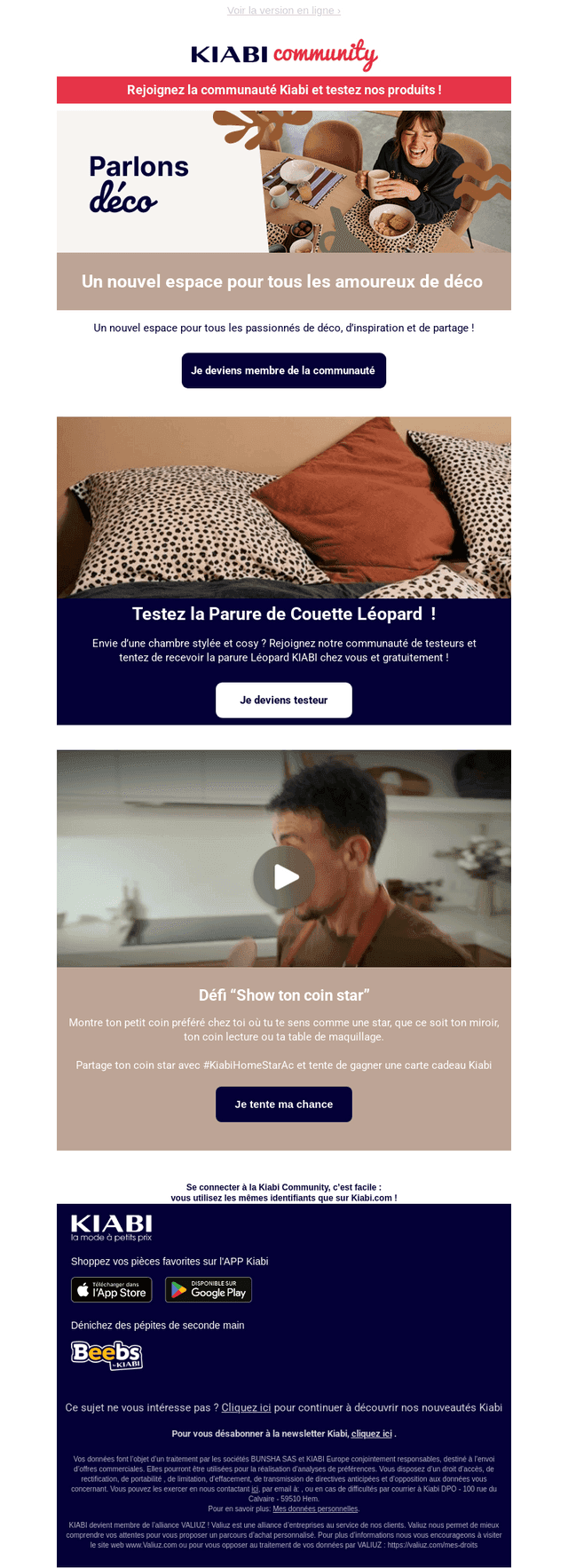 Une housse de couette léopard à gagner