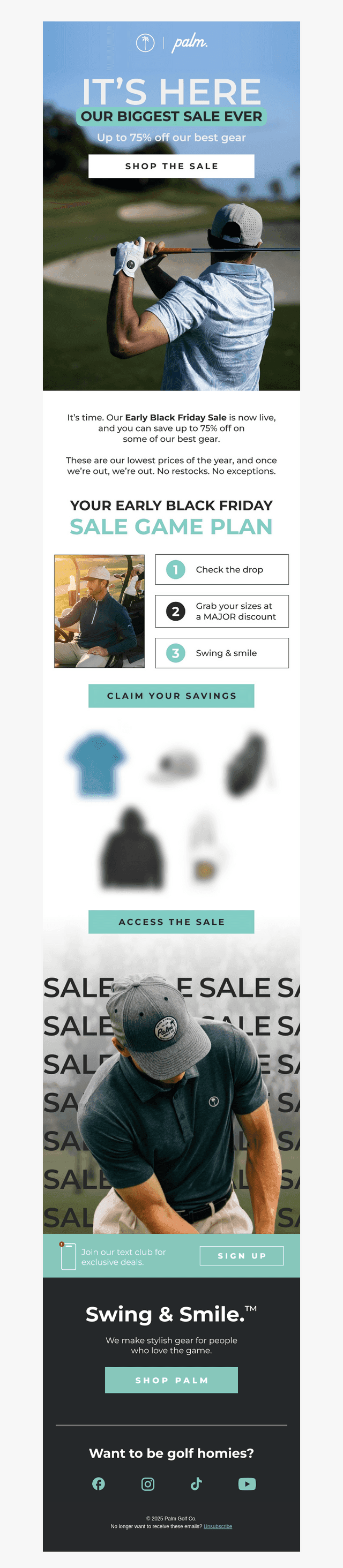 Up to 75% off starts NOW