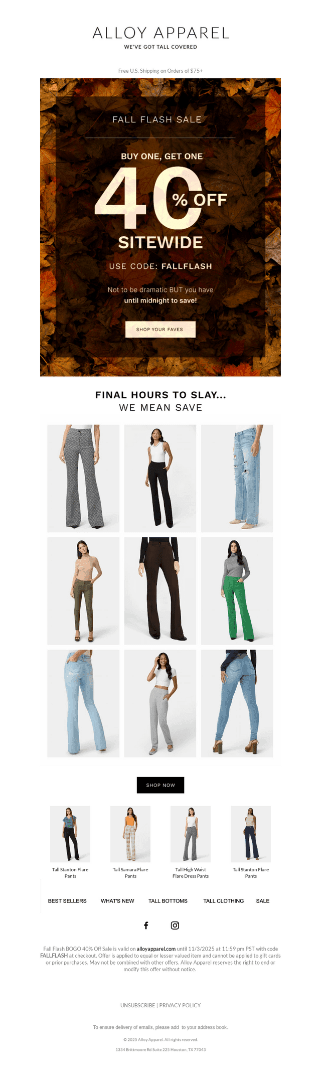 BOGO 40% Off Ends Tonight 💸💸