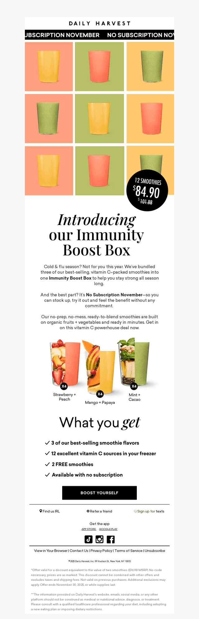 Immunity-boost hack + 2 FREE smoothies