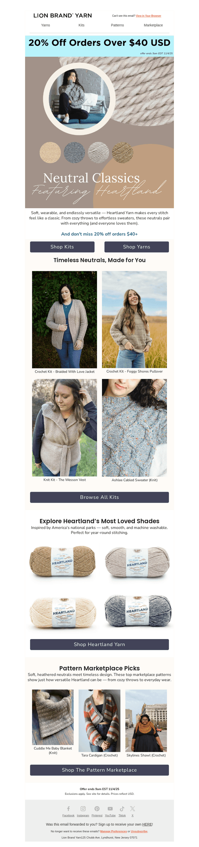 Endless Cozy – 20% Off Orders $40+