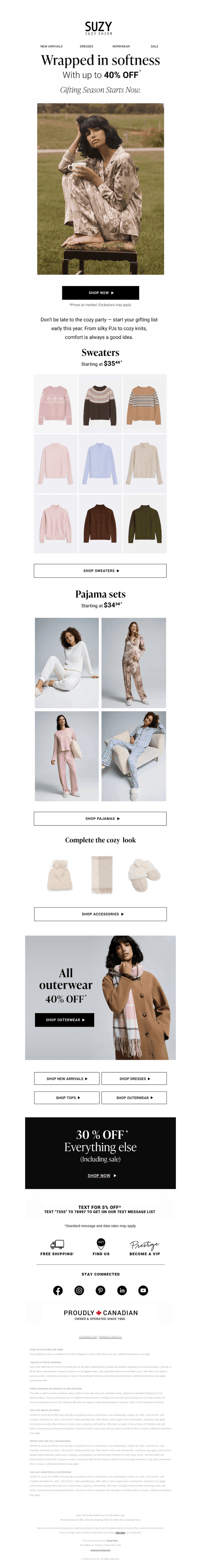IT'S OFFICIALLY GIFTING SEASON