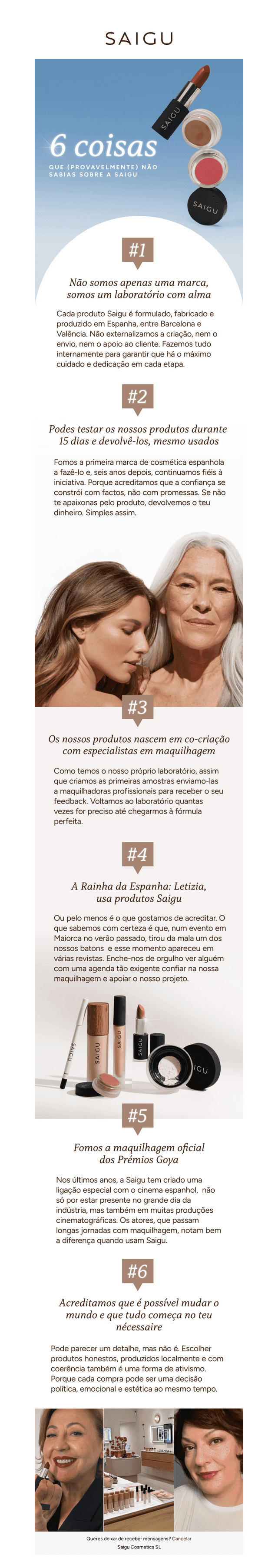 ✨ 6 coisas que não sabias…