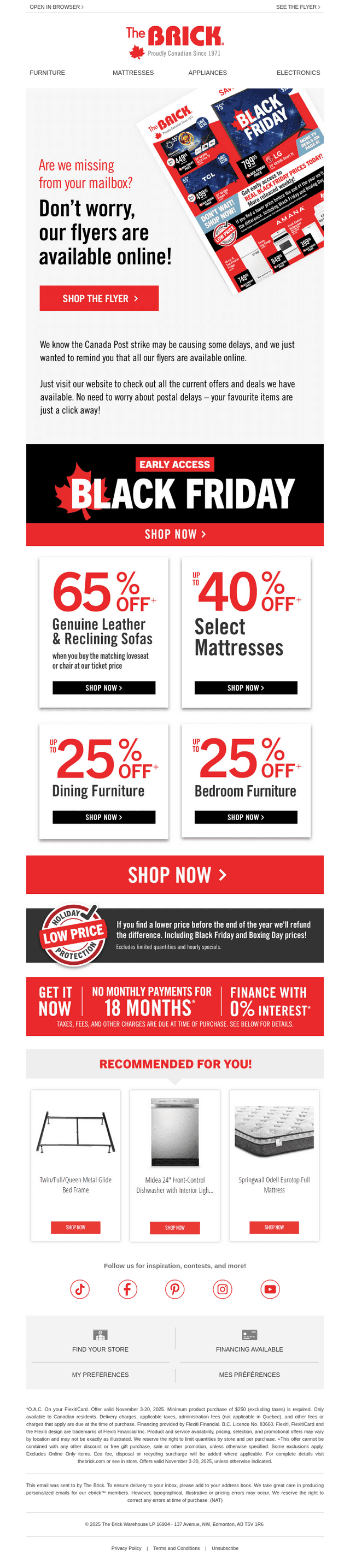 Didn't get this week's Black Friday Early Access flyer?