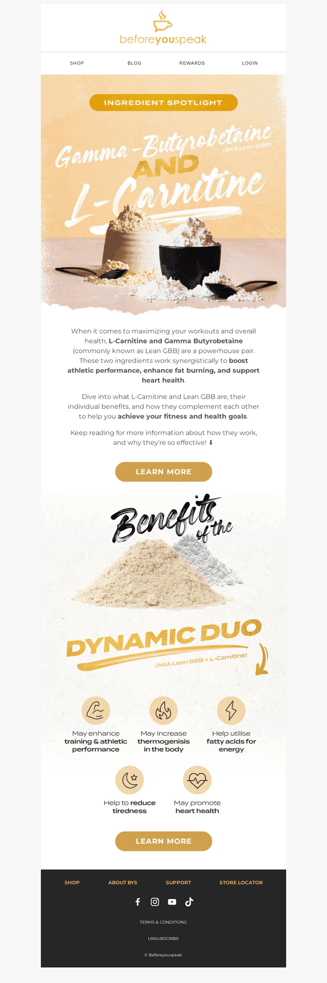 Spotlight: L-Carnitine & Lean GBB 🔍