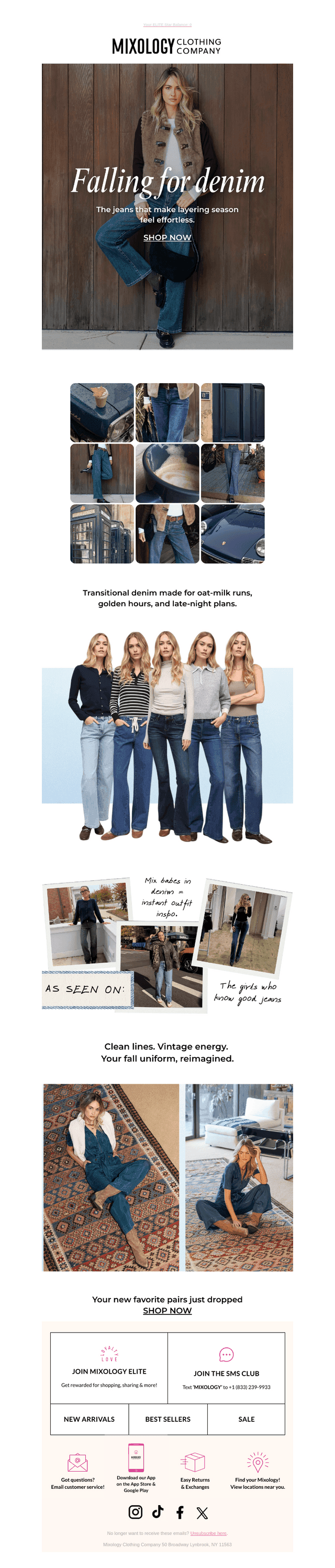Your fall uniform starts with denim