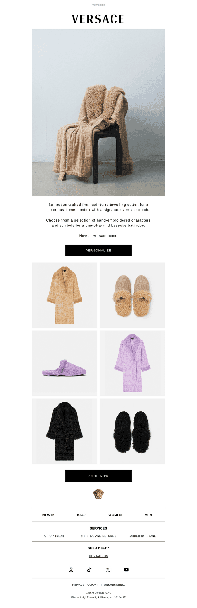 New Seasonal Bathrobes