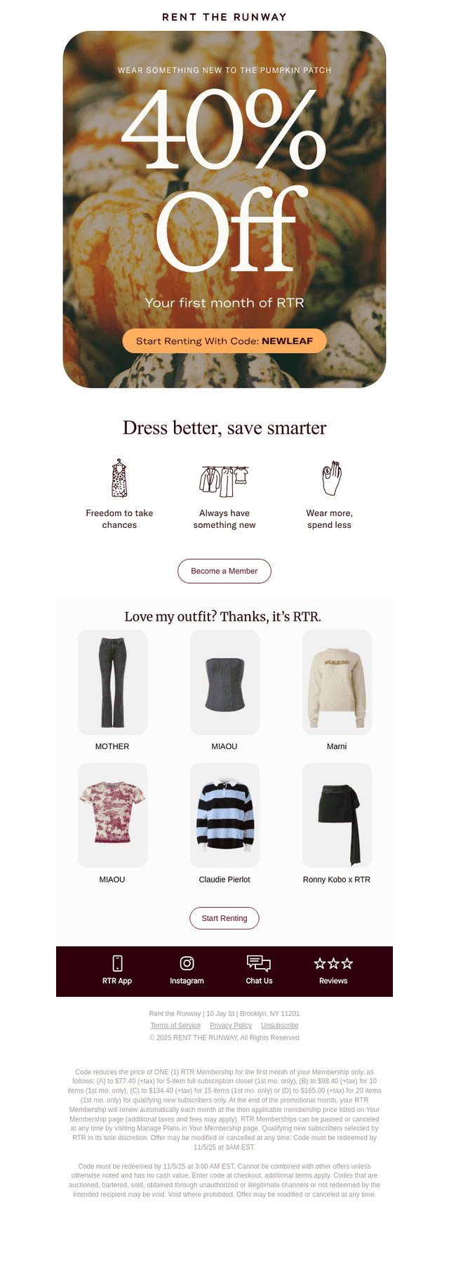 Last call: 40% off