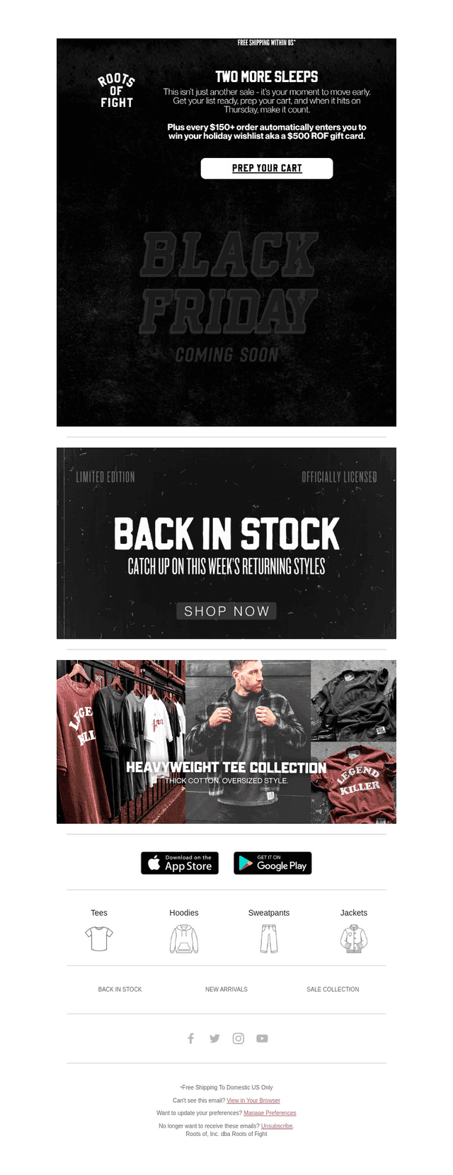 Be Ready | Black Friday Sale Lands This Week.
