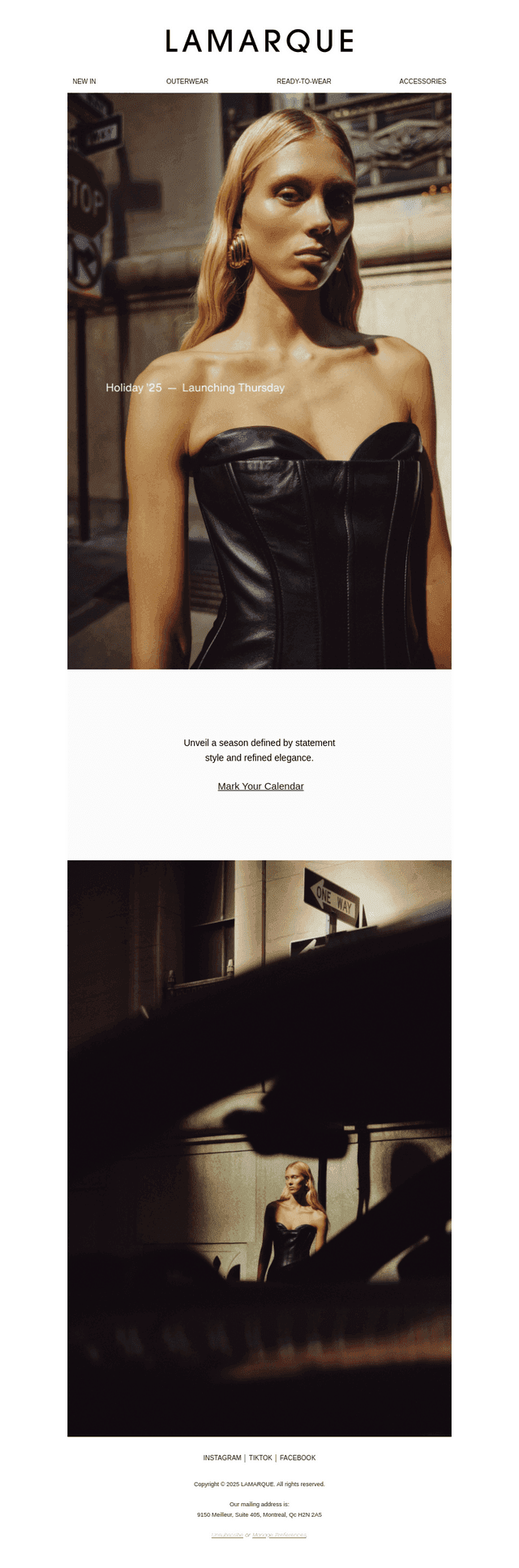 Coming Soon — Holiday ’25