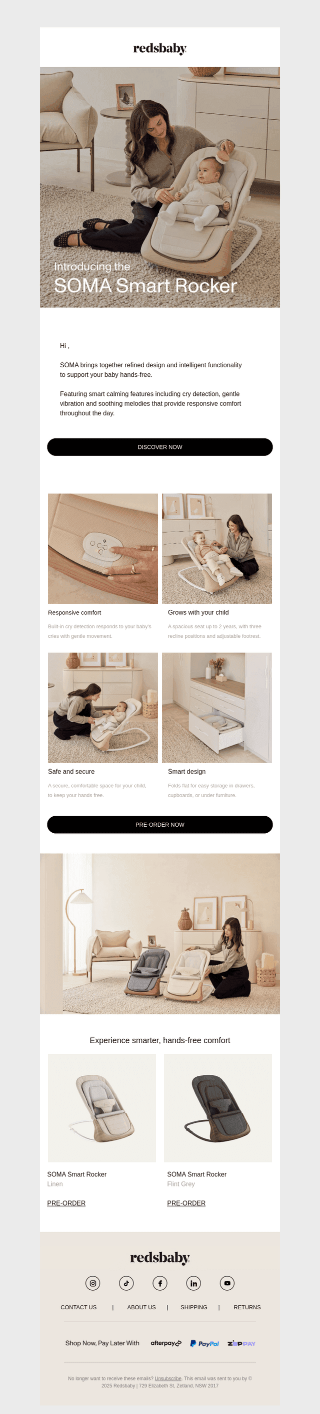 Introducing the new SOMA Smart Rocker