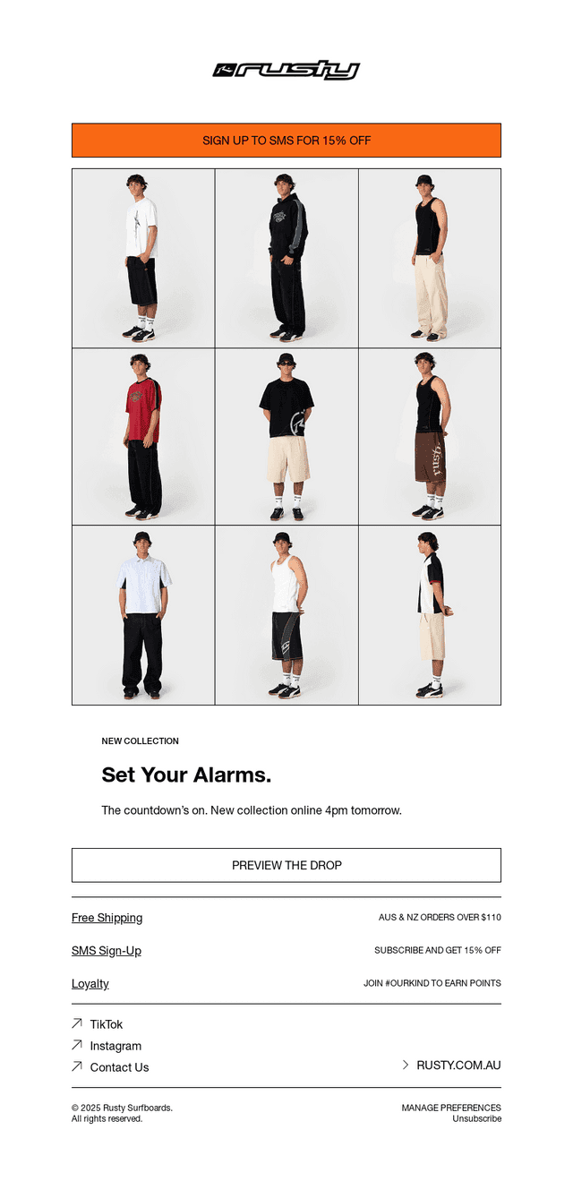 Set Your Alarms.