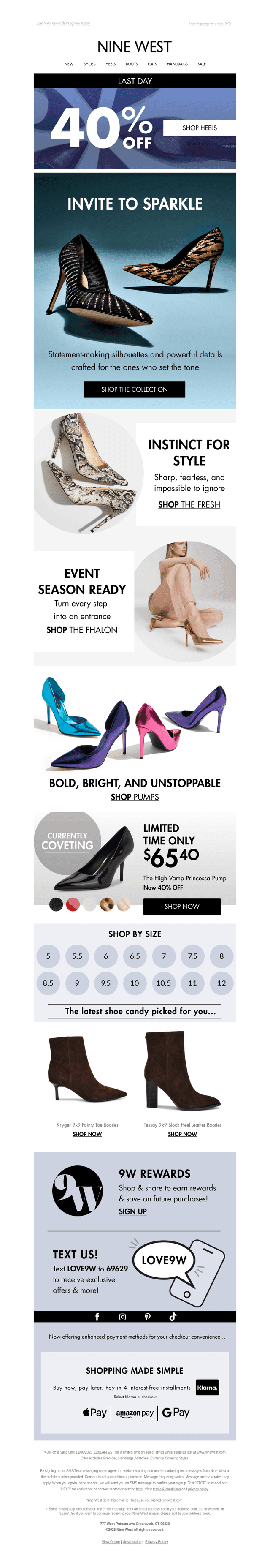 40% Off Sexy Heels ENDS TONIGHT