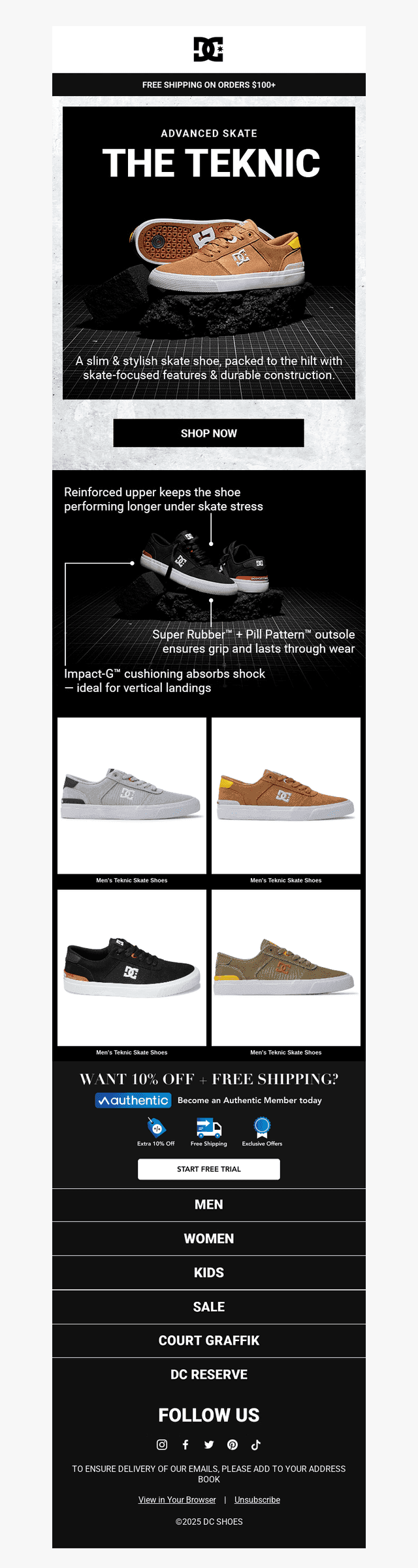 Our Most Advanced Skate Shoe