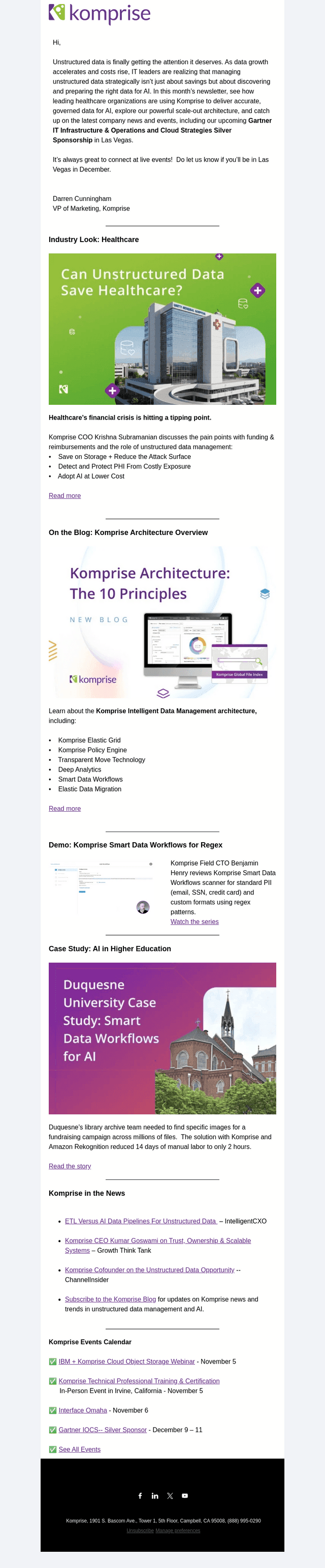 [Komprise Konnects] Unstructured Data Getting the Attention it Deserves
