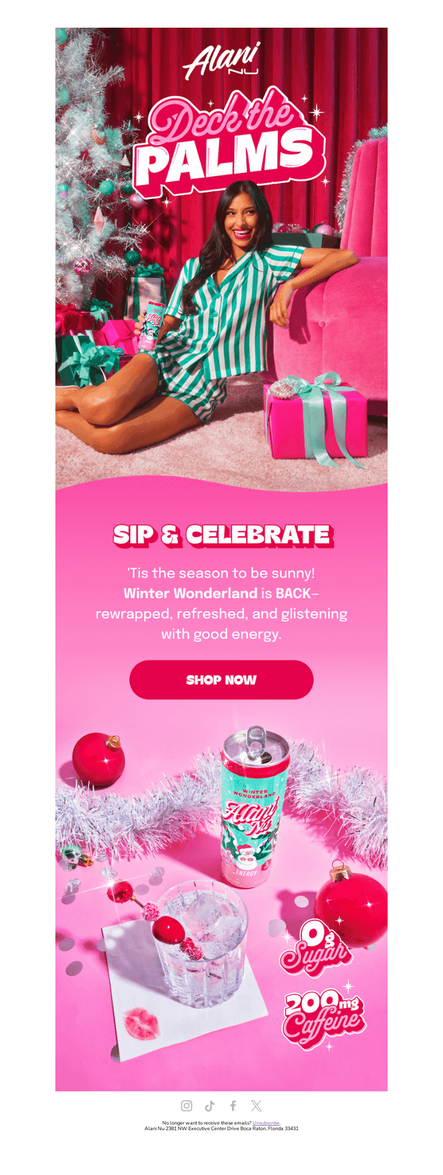Alani Nutrition email from Wed, Nov 5, 2025