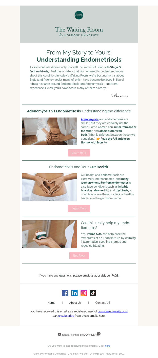 Endo Myths, Debunked. 👈