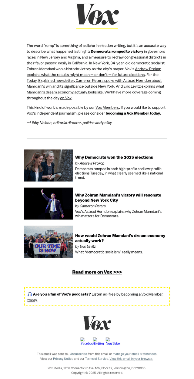 Why Democrats won the 2025 elections