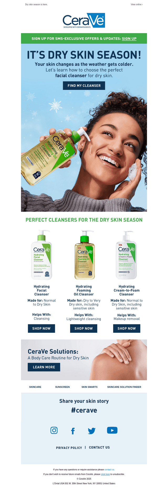 Skin feeling different? It's the Weather!