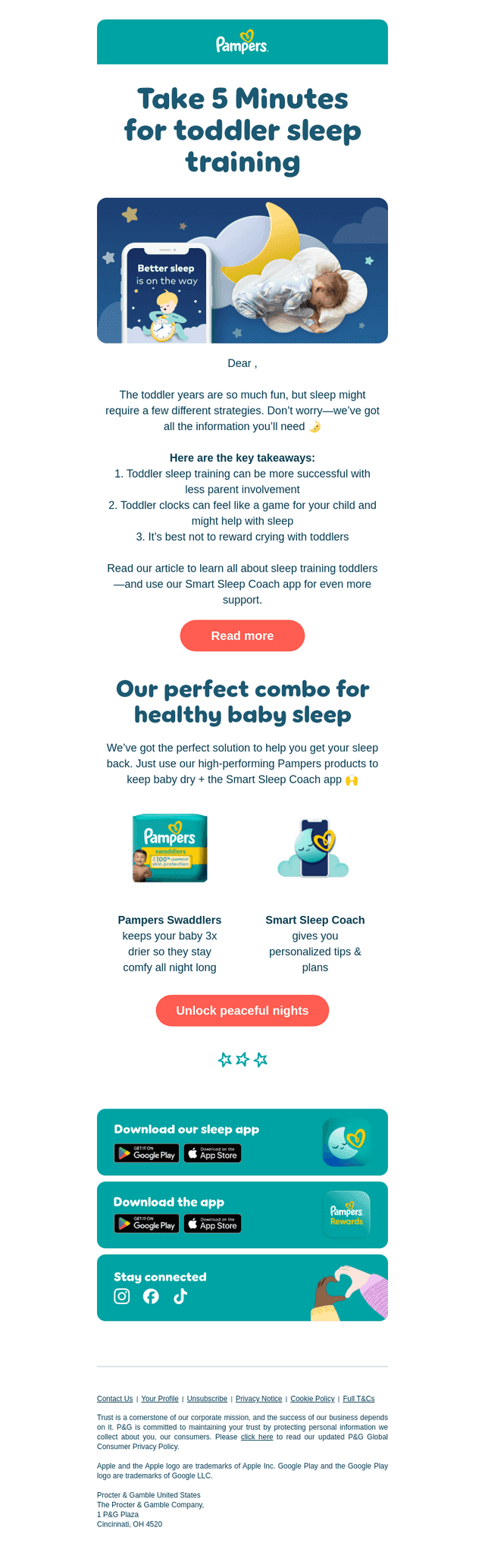 😴 Take 5 for Toddler Sleep