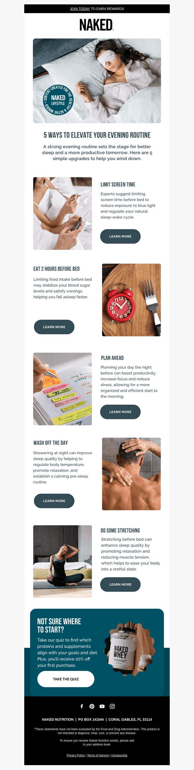 Create an Evening Routine for Restful Sleep