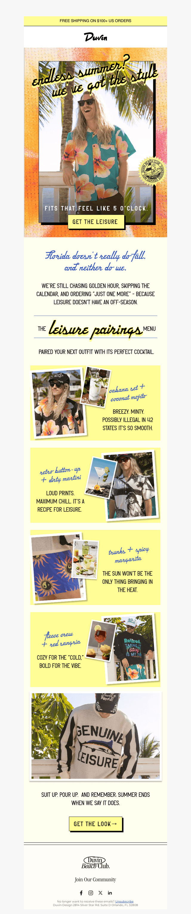 Your Fit Deserves a Matching Drink 🍹
