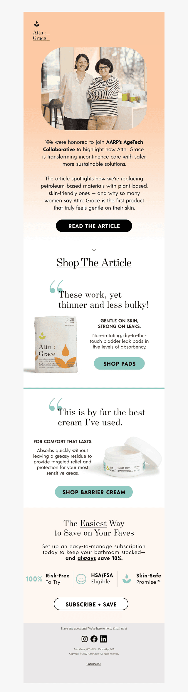 Innovation spotlight: Attn: Grace