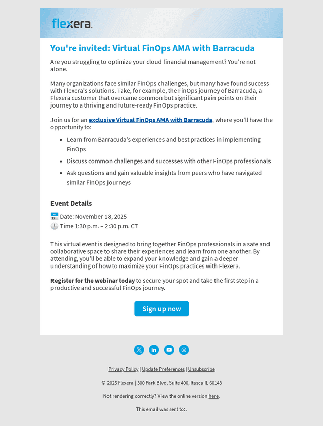 Join our virtual FinOps AMA with Barracuda
