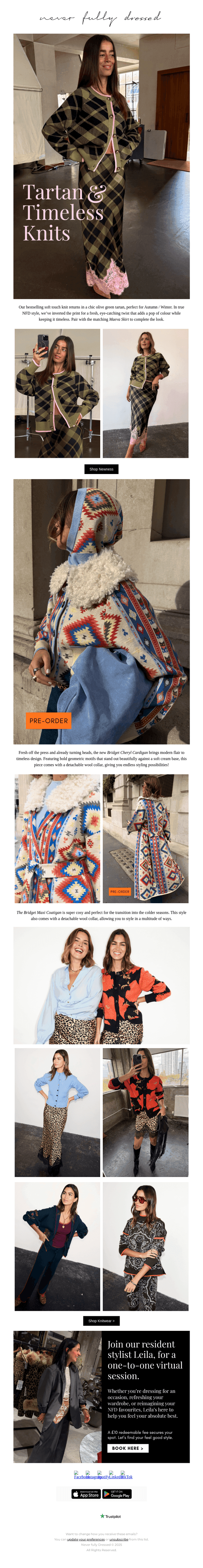 Tartan & Timeless Knits