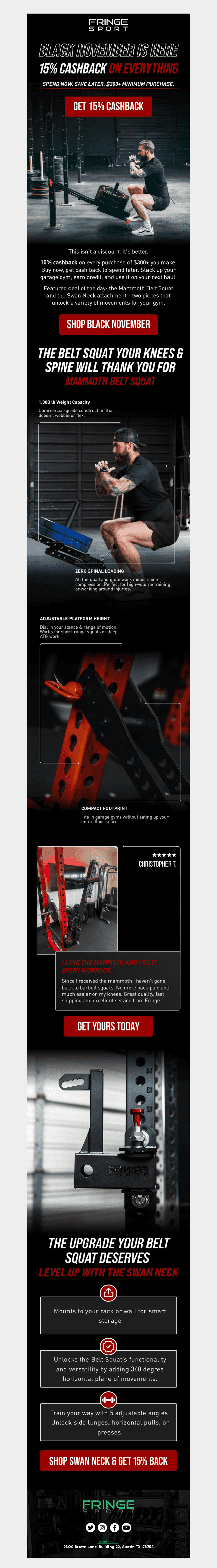 Get 15% Cashback On Every $300+ Purchase
